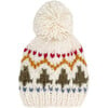 Tree Fair Isle Pattern Knit Hat - Hats - 1 - thumbnail