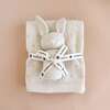 Pique Blanket & Bailey Bunny Lovey Set, Cream - Mixed Gift Sets - 2