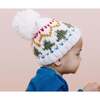 Tree Fair Isle Pattern Knit Hat - Hats - 3