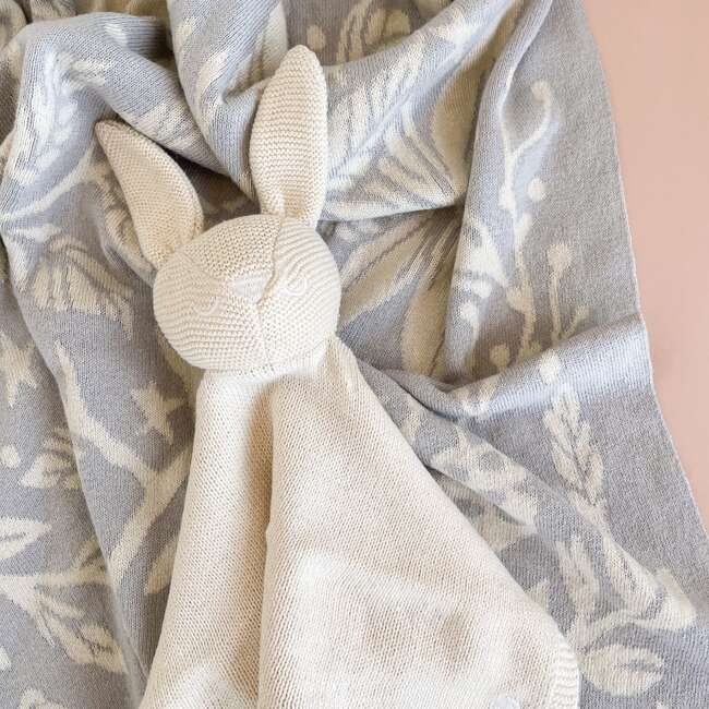 Bailey Bunny Lovey, Cream - Plush - 3