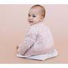 Snowflake Pattern Knit Cardigan, Blush - Cardigans - 2