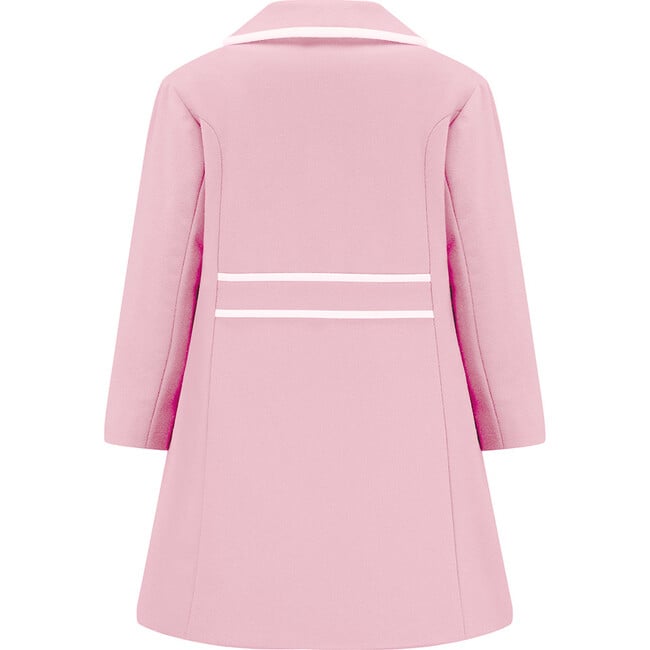 Belgravia Girls Coat, Perfect Pink - Wool Coats - 5