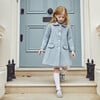 Chelsea Girls Coat, Powder Blue - Wool Coats - 4