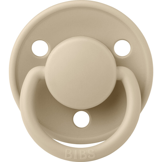 De Lux Silicone Pacifier, Vanilla & Dark Oak (Pack Of 2) - Pacifiers - 3