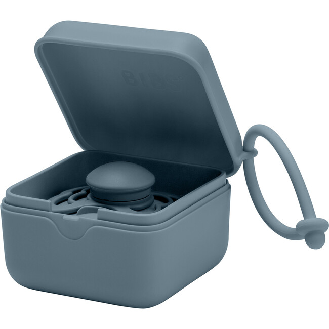 Multi-Functional Pacifier Box, Petrol - Pacifiers - 3