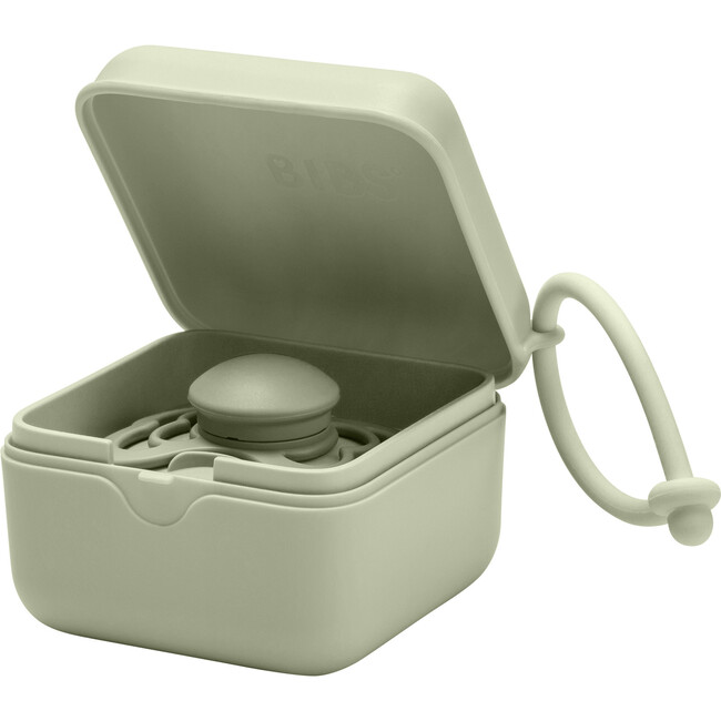 Multi-Functional Pacifier Box, Sage - Pacifiers - 3