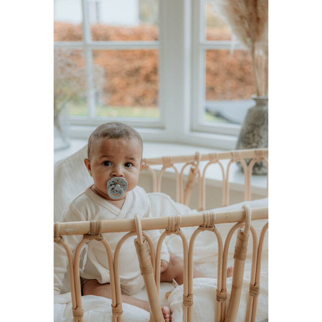 Boheme Latex Pacifier, Sage & Cloud (Pack Of 2) - Pacifiers - 4