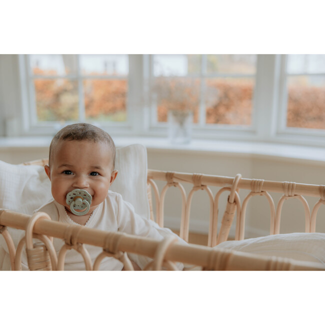 Boheme Latex Pacifier, Ivory & Sage (Pack Of 2) - Pacifiers - 4