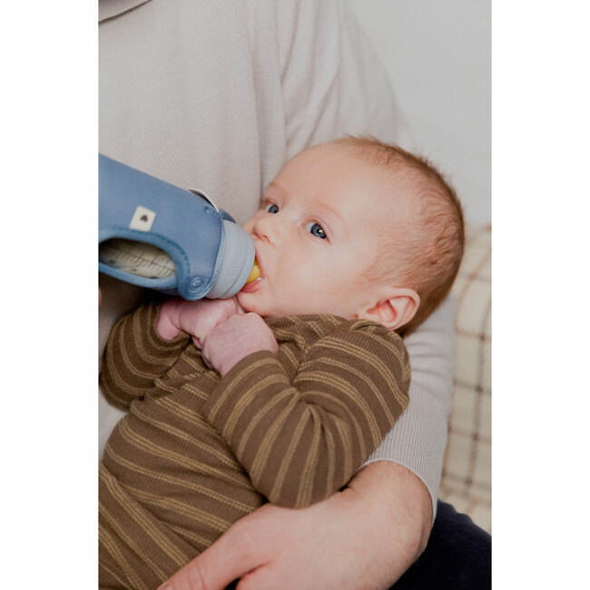 Small Baby Bottle Sleeve, Petrol - Bottles - 4