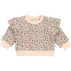 Seraphina Jersey Baby Sweater, Florals - Sweaters - 1 - thumbnail