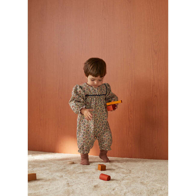 Seraphina Baby Jumpsuit, Florals - Rompers - 2
