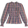Ricarda Woman Blouse Check, Plaid - Blouses - 1 - thumbnail