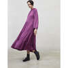 Miranda Woman Long Dress, Purple - Dresses - 2