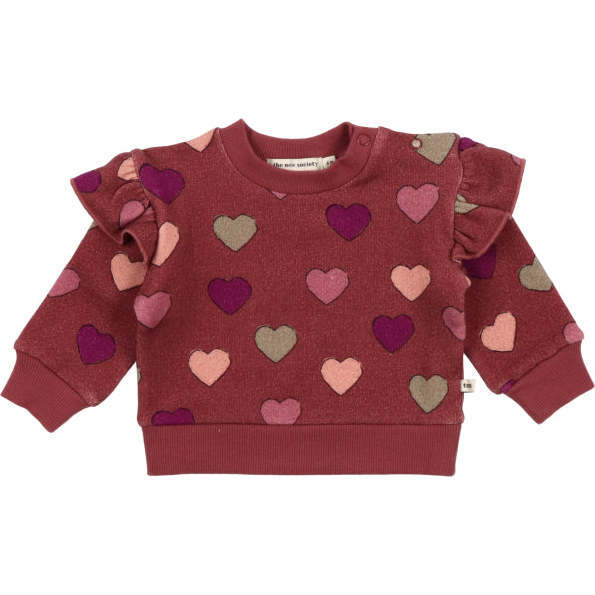 Christy Baby Sweater Hearts