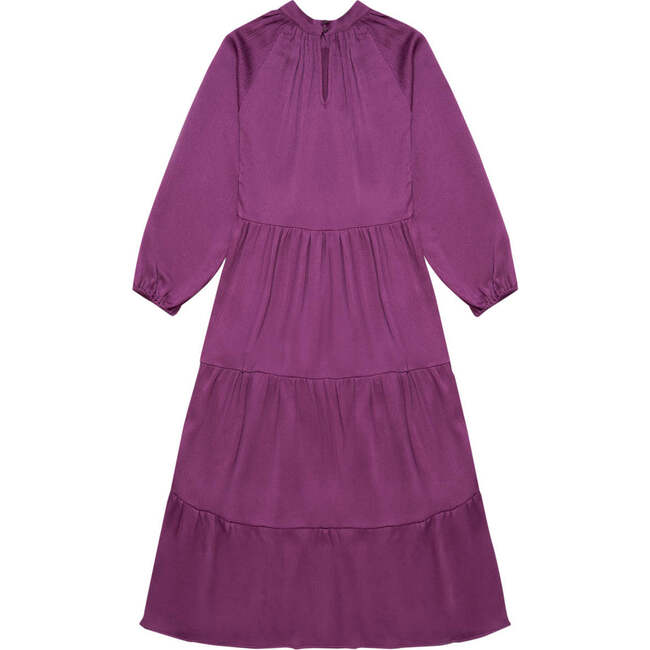 Miranda Woman Long Dress, Purple - Dresses - 5