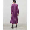 Miranda Woman Long Dress, Purple - Dresses - 6