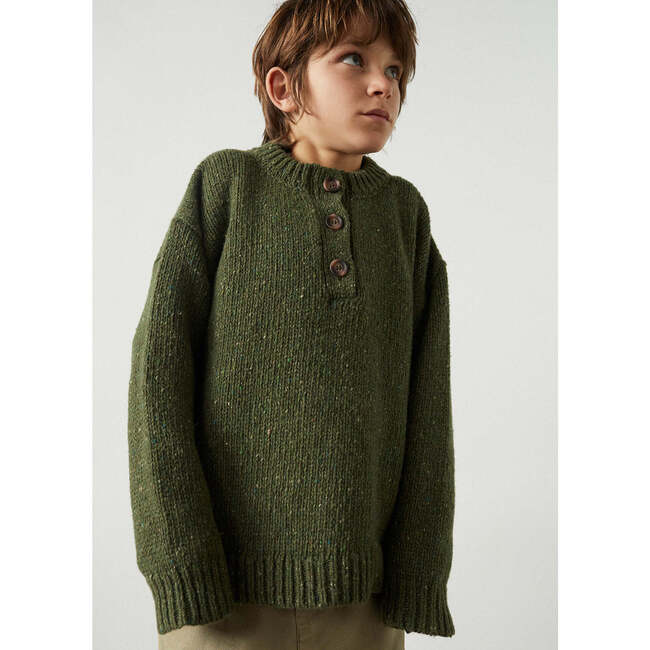 Tirso Henley Avocado - Sweaters - 3