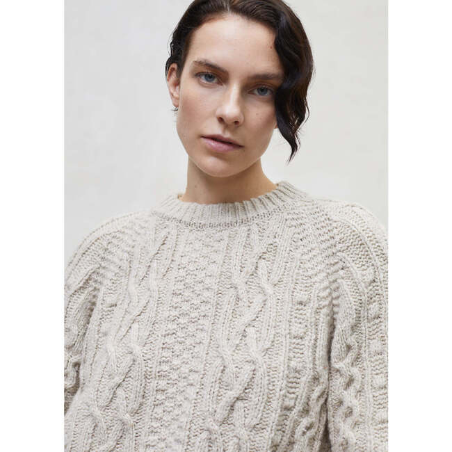 Classic Tirso Woman Jumper Sand - Sweaters - 2