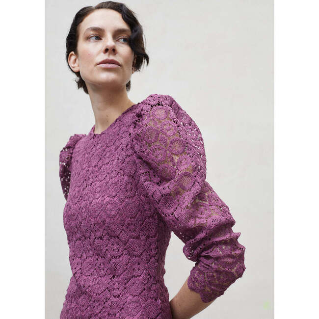 Alexandra Woman Dress, Purple - Dresses - 2
