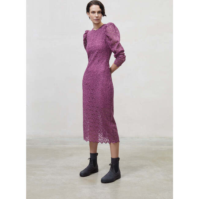 Alexandra Woman Dress, Purple - Dresses - 3