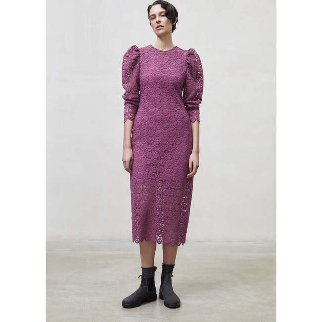 Alexandra Woman Dress, Purple - Dresses - 5