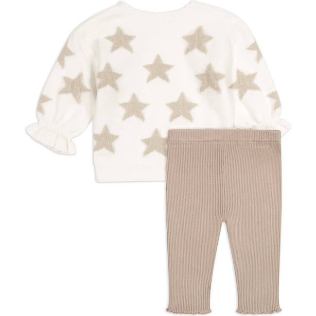 Sweater Top & Pant Set, Tan - Mixed Apparel Set - 5