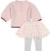 Sweater Top & Skegging Pant Set, Pink - Mixed Apparel Set - 5