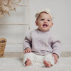 Sweater Top & Legging Pant Set, Purple - Mixed Apparel Set - 2