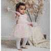 Tutu Top & Legging Pant Set, Pink - Mixed Apparel Set - 2