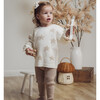 Sweater Top & Pant Set, Tan - Mixed Apparel Set - 2