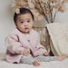 Sweater Cardigan, Top & Legging Pant Set, Pink - Mixed Apparel Set - 5