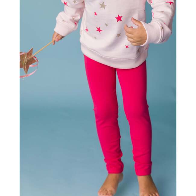 The Organic Legging, Raspberry - Leggings - 2