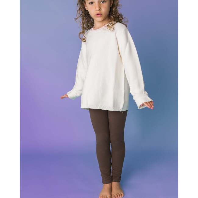 The Organic Legging, Chocolate - Leggings - 2