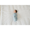 Bridger Knit Swaddle Blanket, Blue - Swaddles - 3