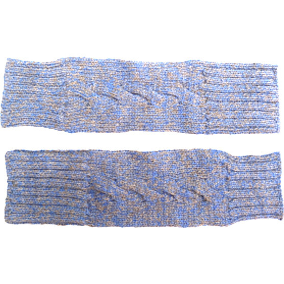 Leg Warmers, Speckled Blue