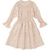 Organic Woodland Frill Dress, Pink - Dresses - 1 - thumbnail