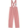 Railroad Suspender Pants, Red - Pants - 1 - thumbnail