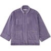 TSC Organic Corduroy Jacket, Purple - Jackets - 1 - thumbnail