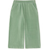 Holiday Velour Crop Pants, Green Bay - Pants - 1 - thumbnail