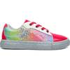 Miss Harper Sequin Sneaker, Pink And Multicolors - Sneakers - 1 - thumbnail