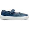 Miss Adeline Velcro Slip-On Mary Jane, Navy - Mary Janes - 1 - thumbnail