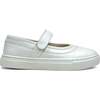 Miss Adeline Velcro Slip-On Mary Jane, White - Mary Janes - 1 - thumbnail