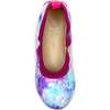 Miss Samara Sweet Bow Tie-Dye Ballet Flat, Pink - Flats - 2