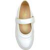 Miss Adeline Velcro Slip-On Mary Jane, White - Mary Janes - 2