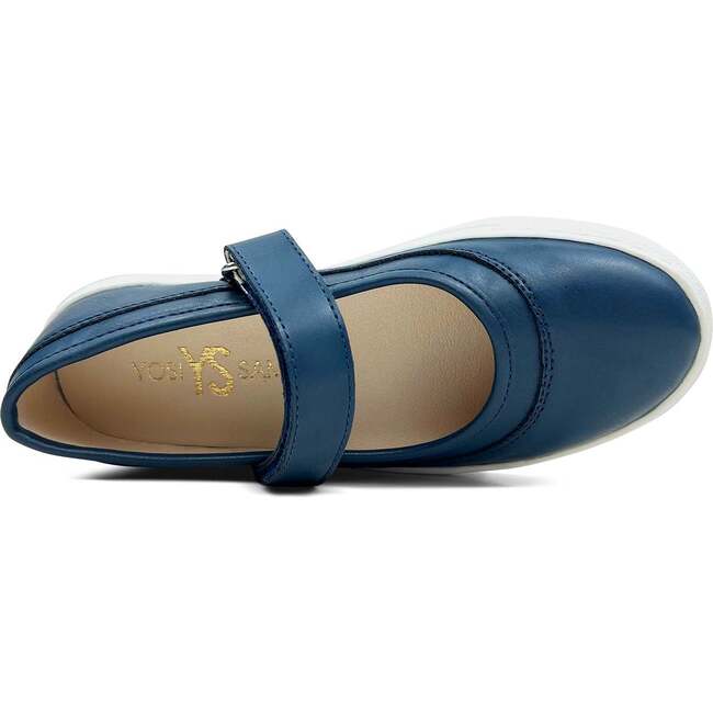 Miss Adeline Velcro Slip-On Mary Jane, Navy - Mary Janes - 3