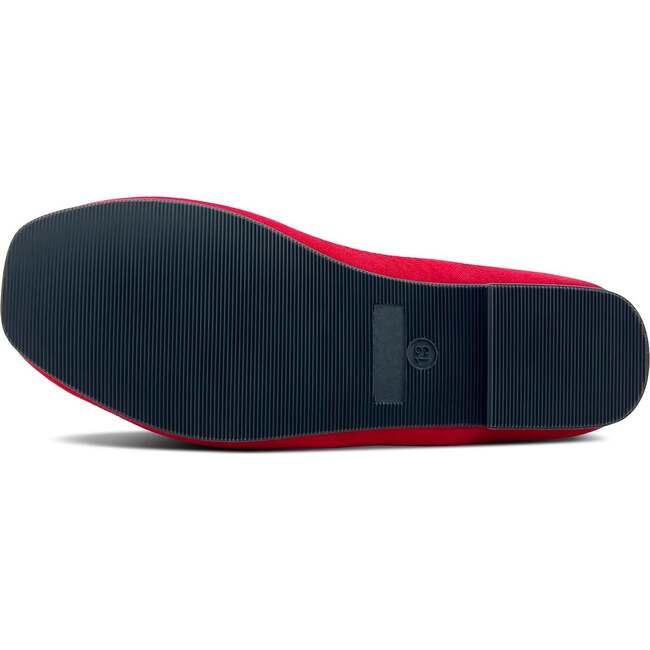 Miss Emory Darling Bow Satin Flat, Red - Flats - 3
