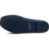 Miss Emory Darling Bow Satin Flat, Navy - Flats - 4