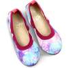 Miss Samara Sweet Bow Tie-Dye Ballet Flat, Pink - Flats - 5