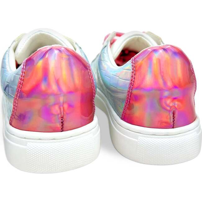 Miss Harper Crystal Sneaker, Iridescent And Pink - Sneakers - 6