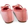 Miss Emory Darling Bow Velvet Flat, Pink - Flats - 6